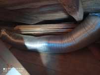 Rura spiro aluminium elastyczna  200cm