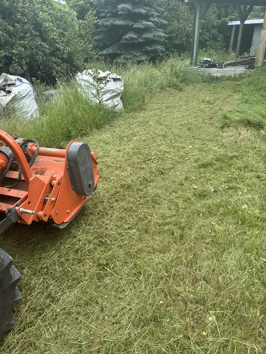 Usługi ogrodnicze mini traktor glebogryzarka kosiarka orka transport
