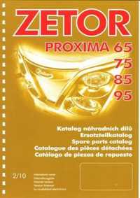 Katalog części ZETOR PROXIMA 70,80,90,100