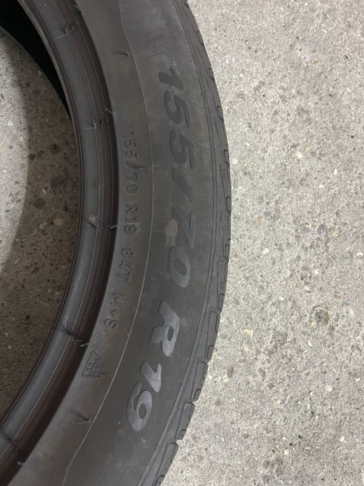 2 pneus 155/70/19 Pirelli