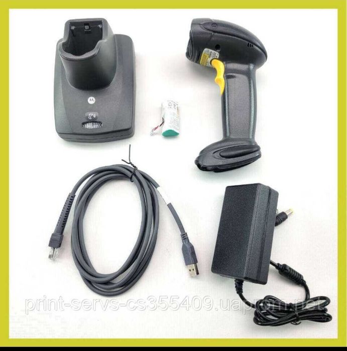 Сканер штрих-кода безпровідний Motorola Symbol DS6878 2D нова батарея!