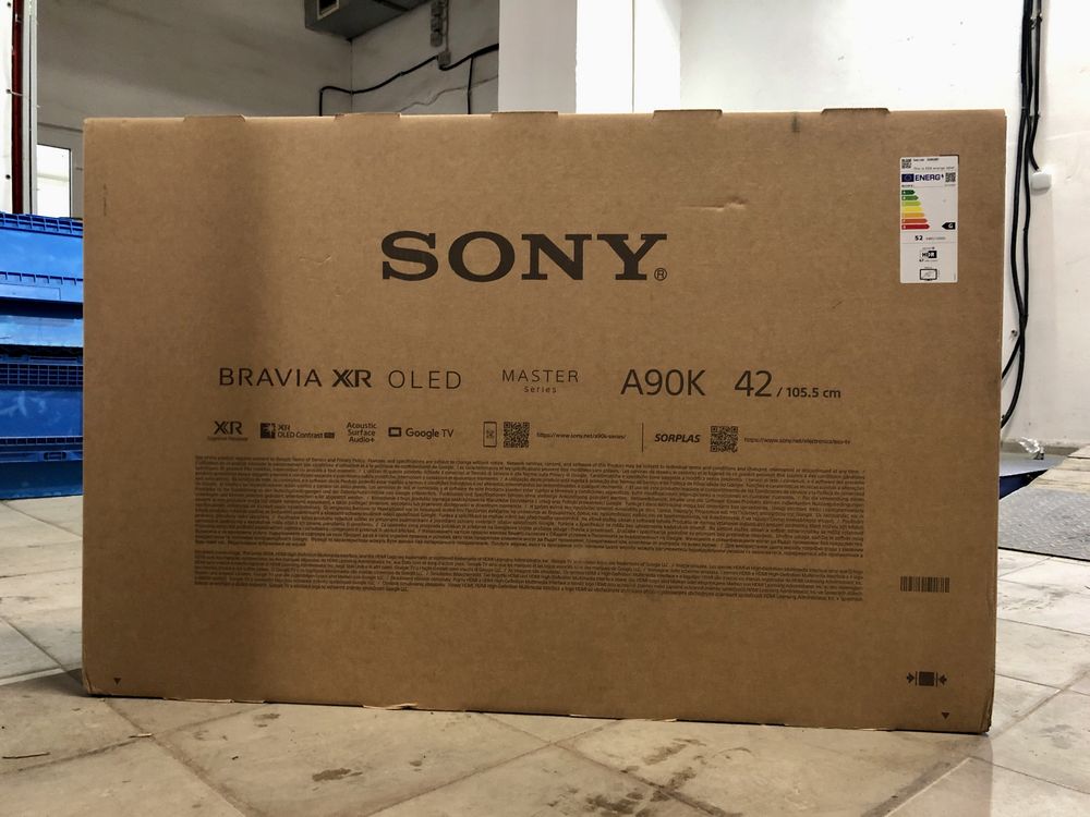 Телевізор Sony MasterSeries OLED XR-48A90K, 42A90K