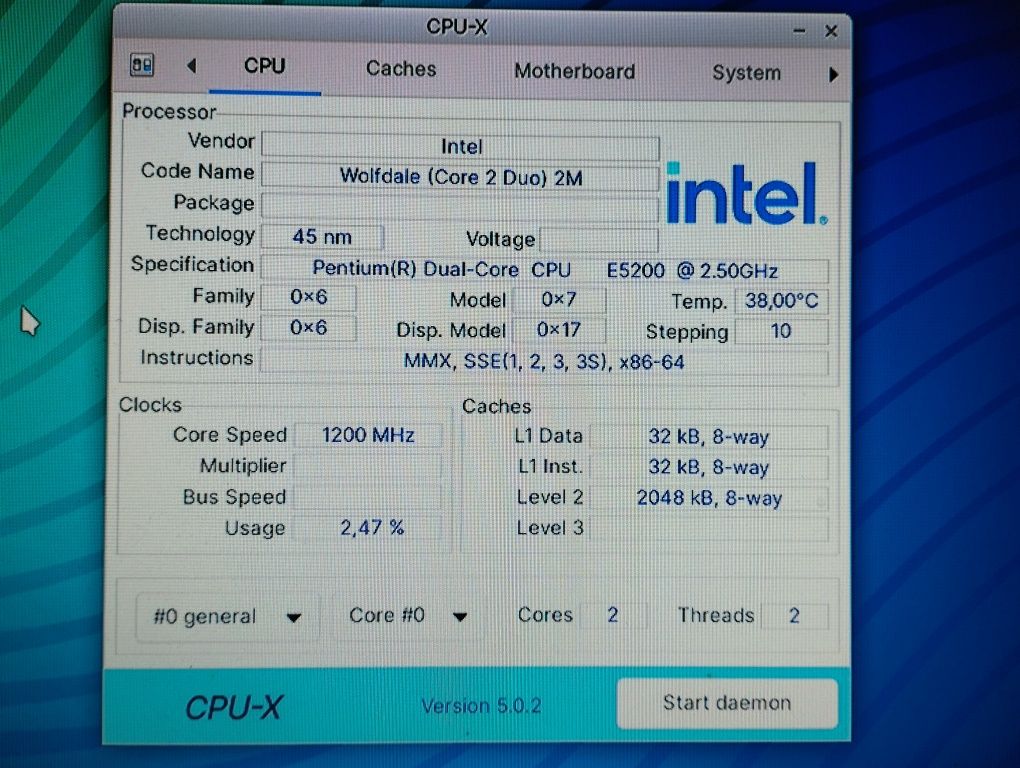 Torre ATX Core2 Duo 2.50 GHz