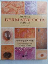 LIVROS MEDICINA - Atlas de Dermatologia Clínica - NOVO