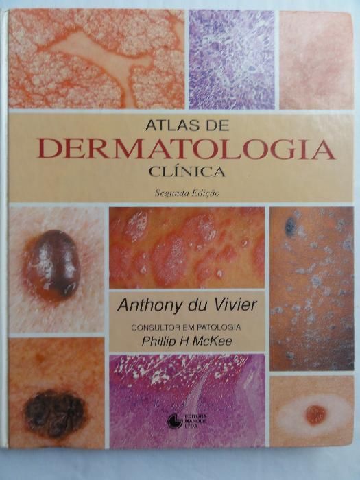 LIVROS MEDICINA - Atlas de Dermatologia Clínica - NOVO