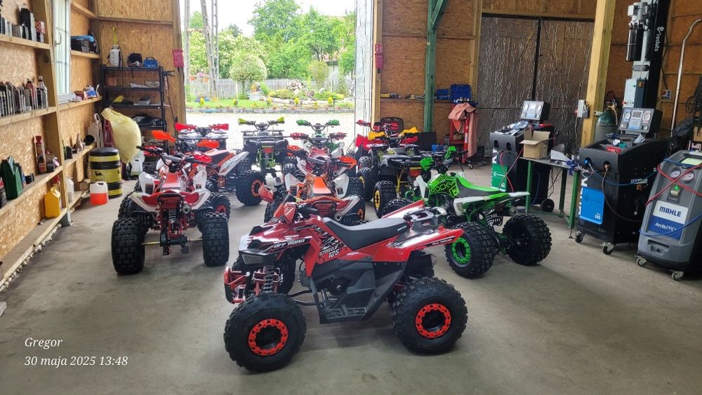 Nowe quady atv 125 marki barton z gwarancją i transportem