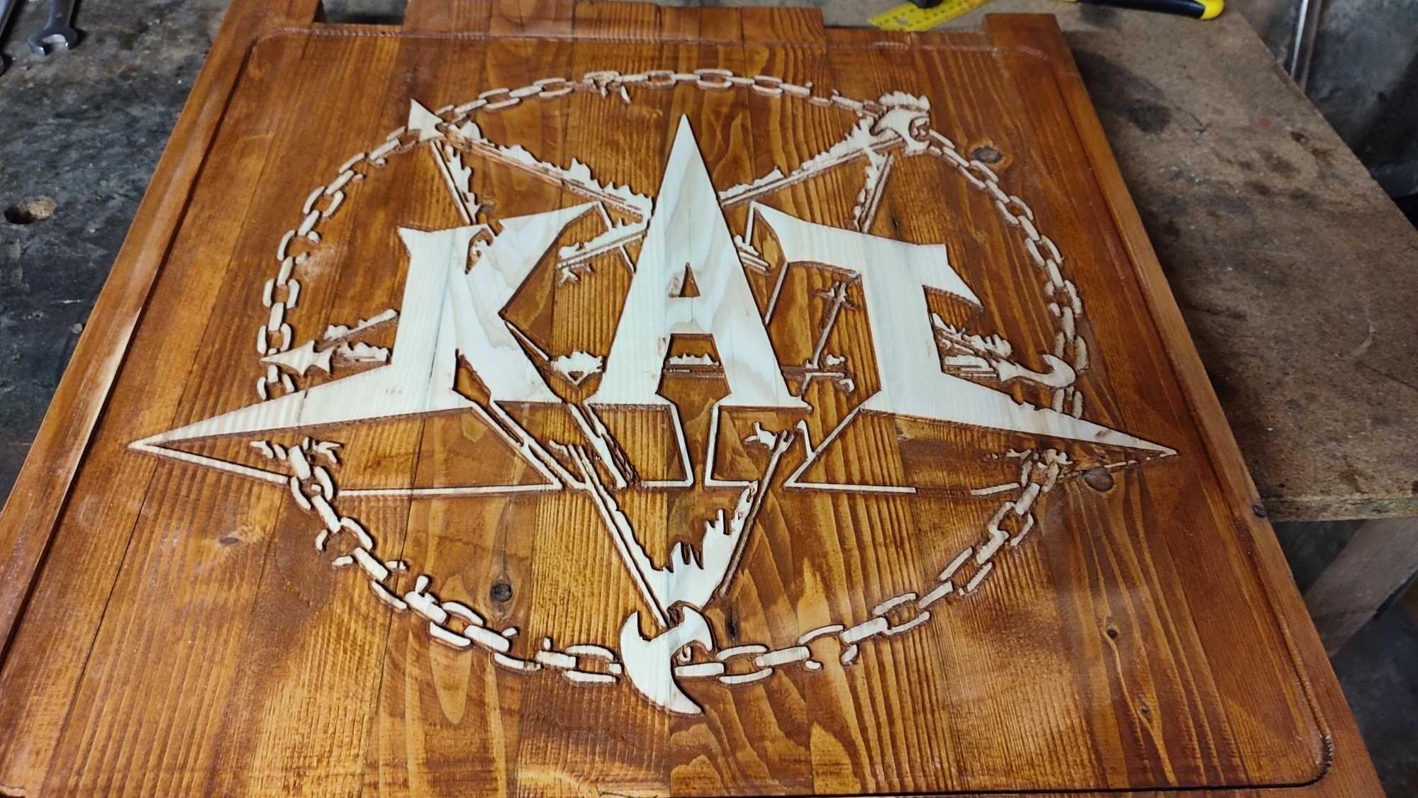 Wiedźmin The Witcher Logo prezent Kat Alien CNC Mandala