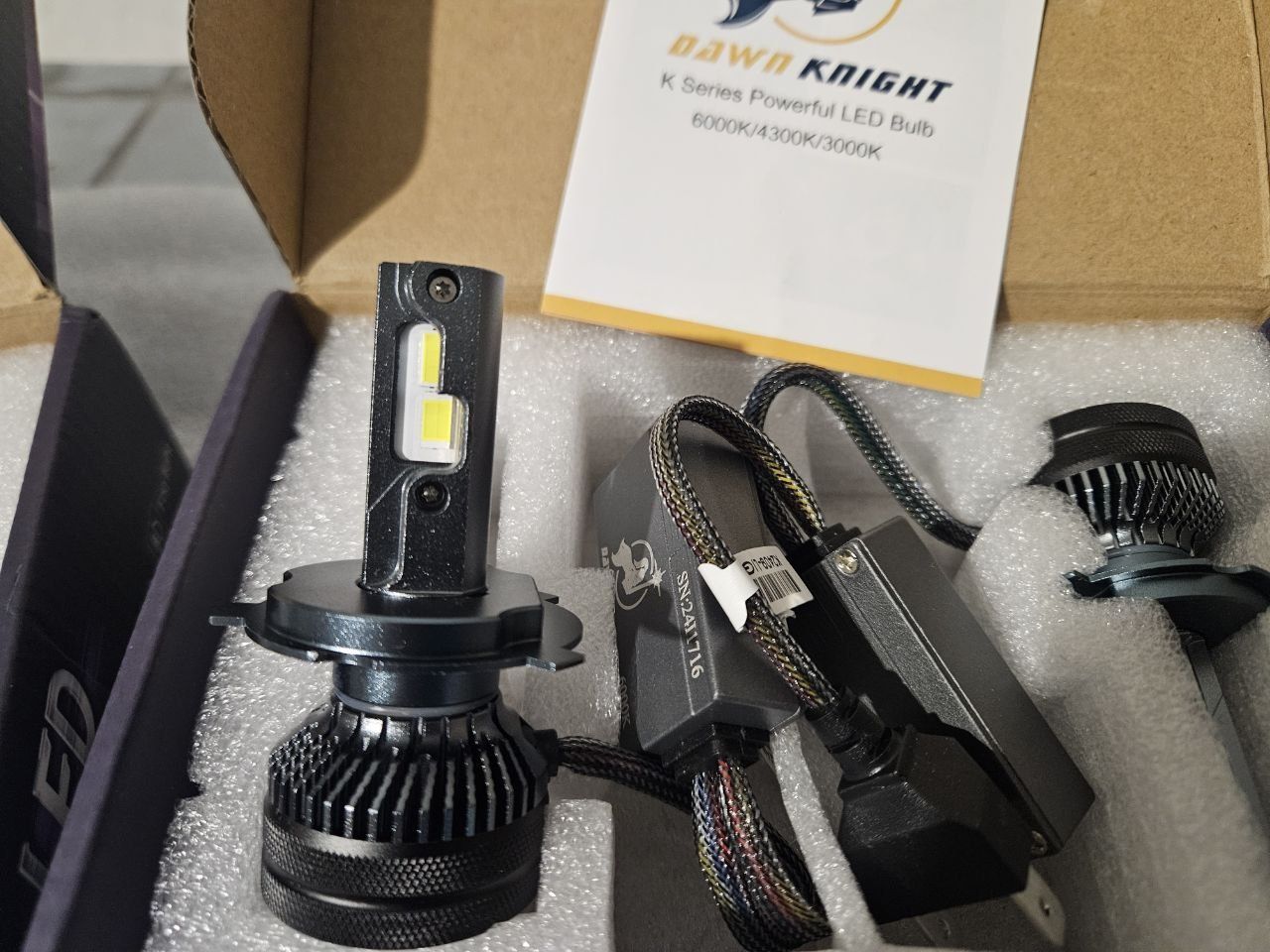 Led лампи Dawnknight K5C H1 H4 H7 110W 6000k