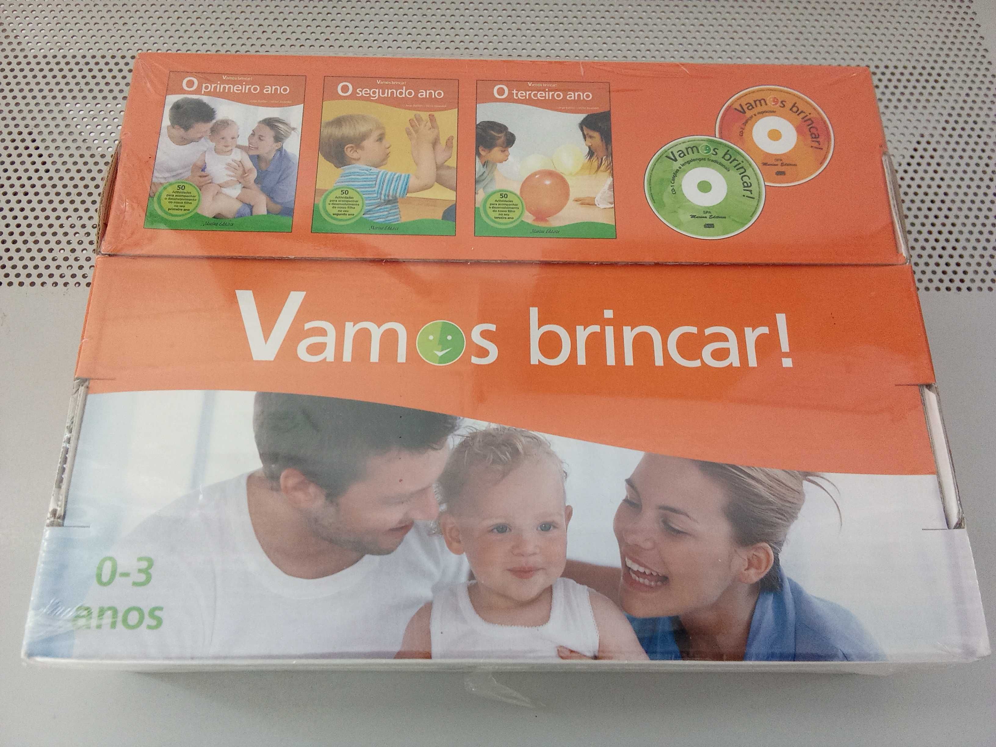 Vamos Brincar (3 Livros + 2 CDs)