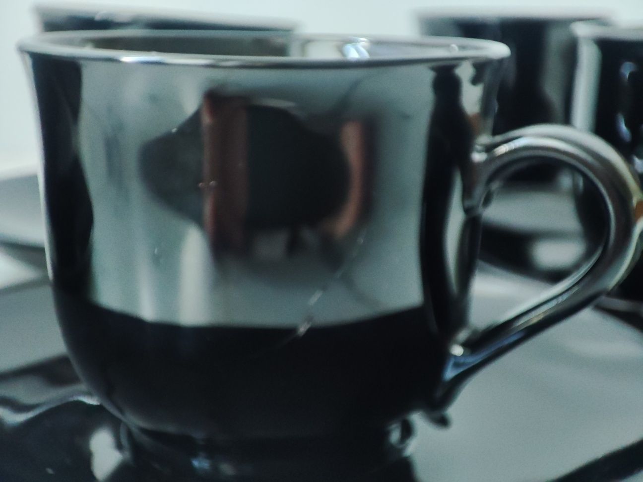 Filiżanki do espresso czarne 6 szt. Arcoroc