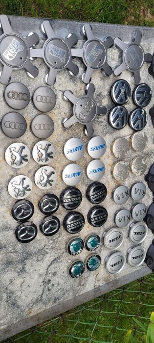 Dekielki-kapsle do felg VW,PEUGEOT, VOLVO MAZDA AUDI,SKODA