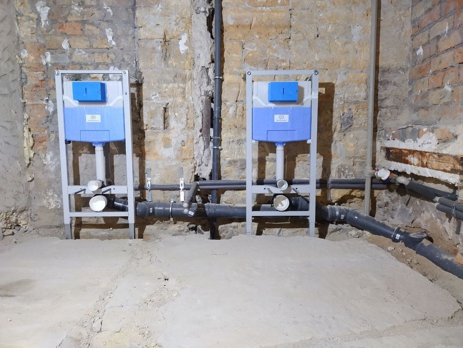 Замена Труб, Стояков, Канализации, Разводка в квартире - Одесса