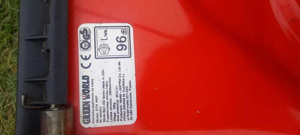 Kosiarka spalinowa  silnik Briggs 4,5 km