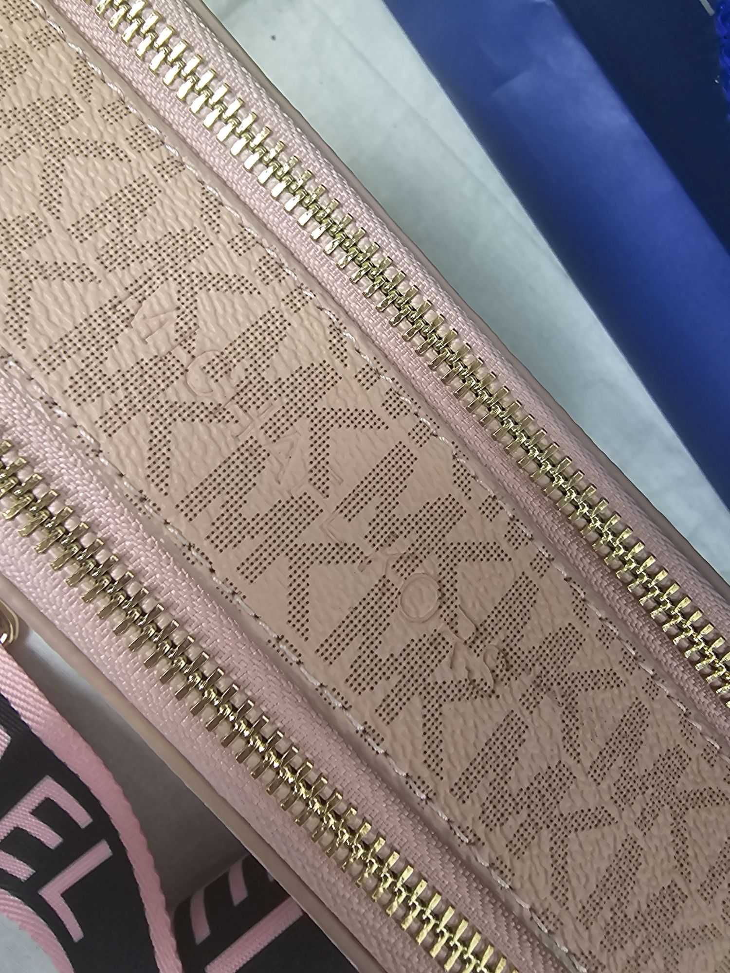 Torba damska kuferek michael kors torebka pudrowy róż