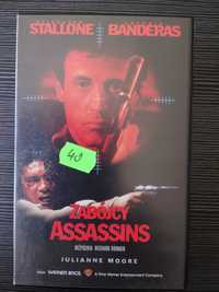 VHS ,,Zabójcy Assassins'' Sylvester Stallone, A. Banderas z 1995 roku