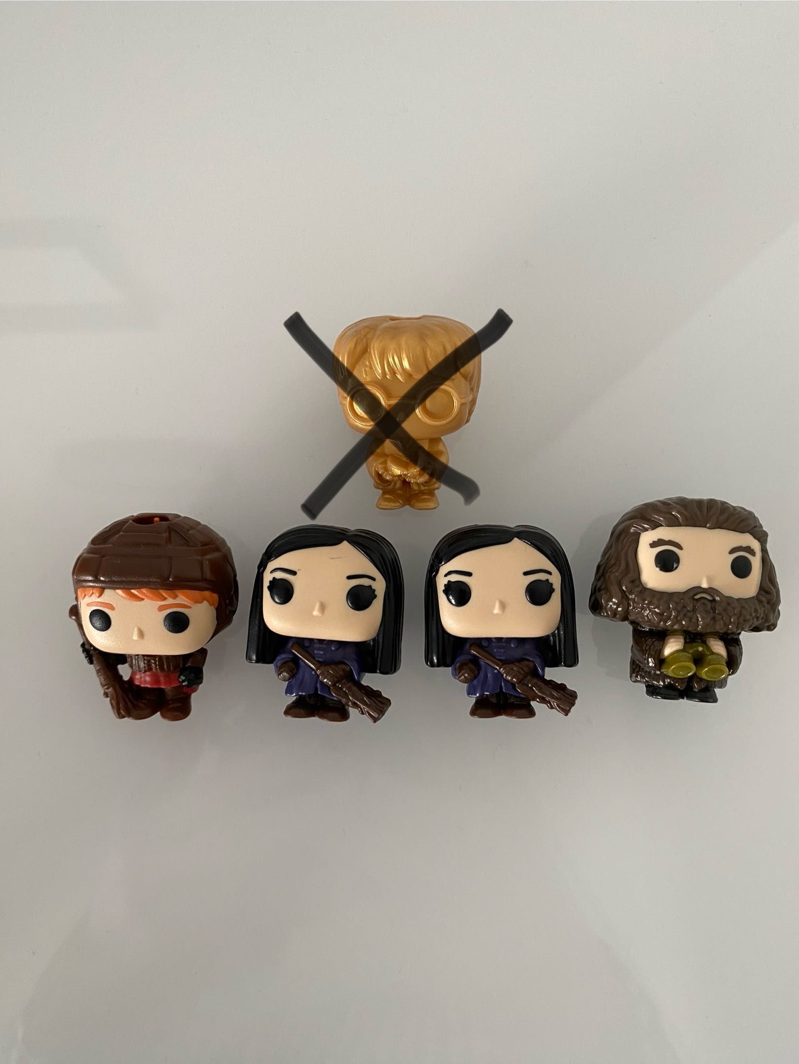 Figurki Funko Pop Harry Potter (Ron, Hagrid, Cho)