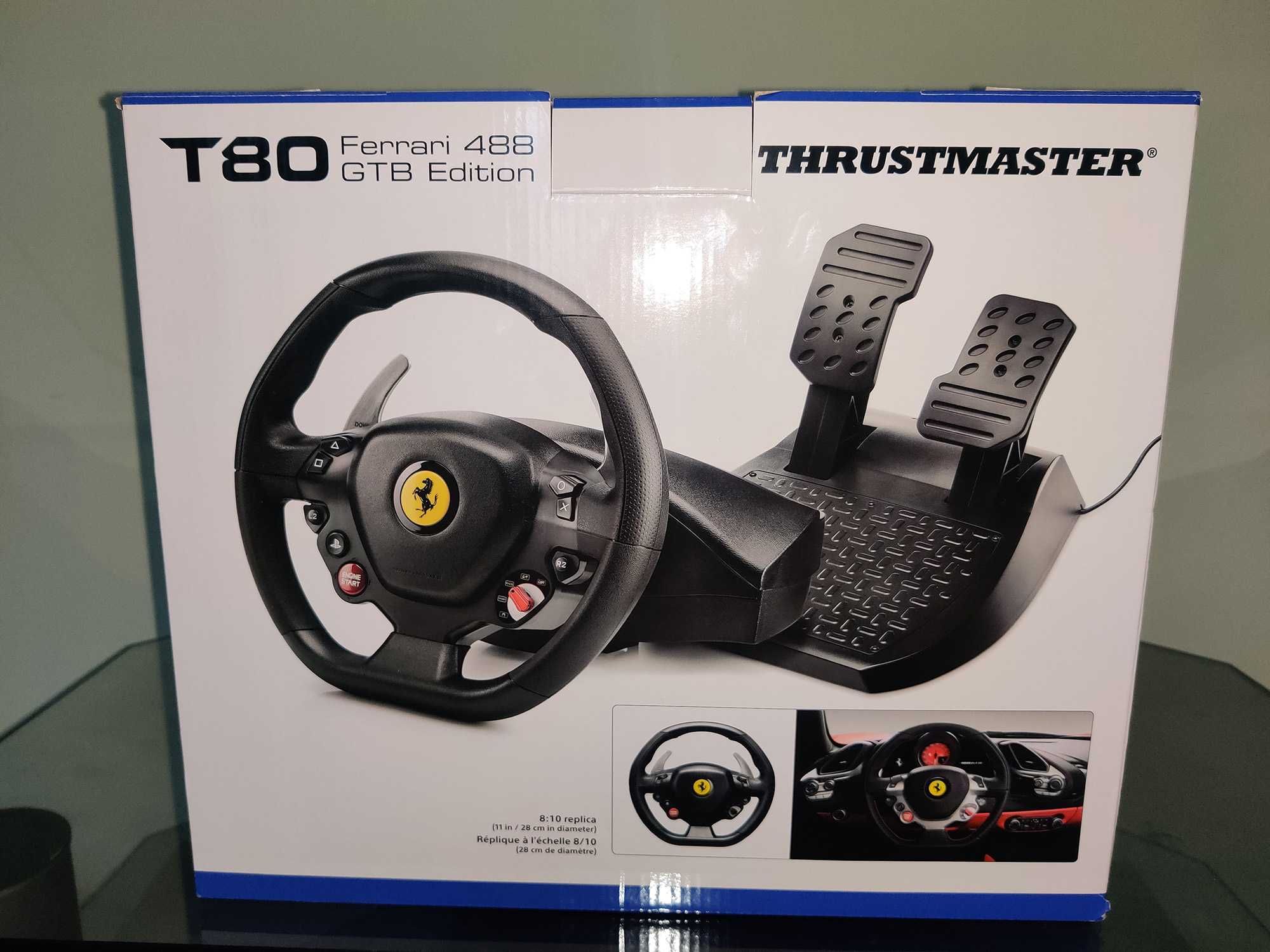 Кермо Thrustmaster T80 Ferrari 488 GTB Edition 4160672, игровой руль
