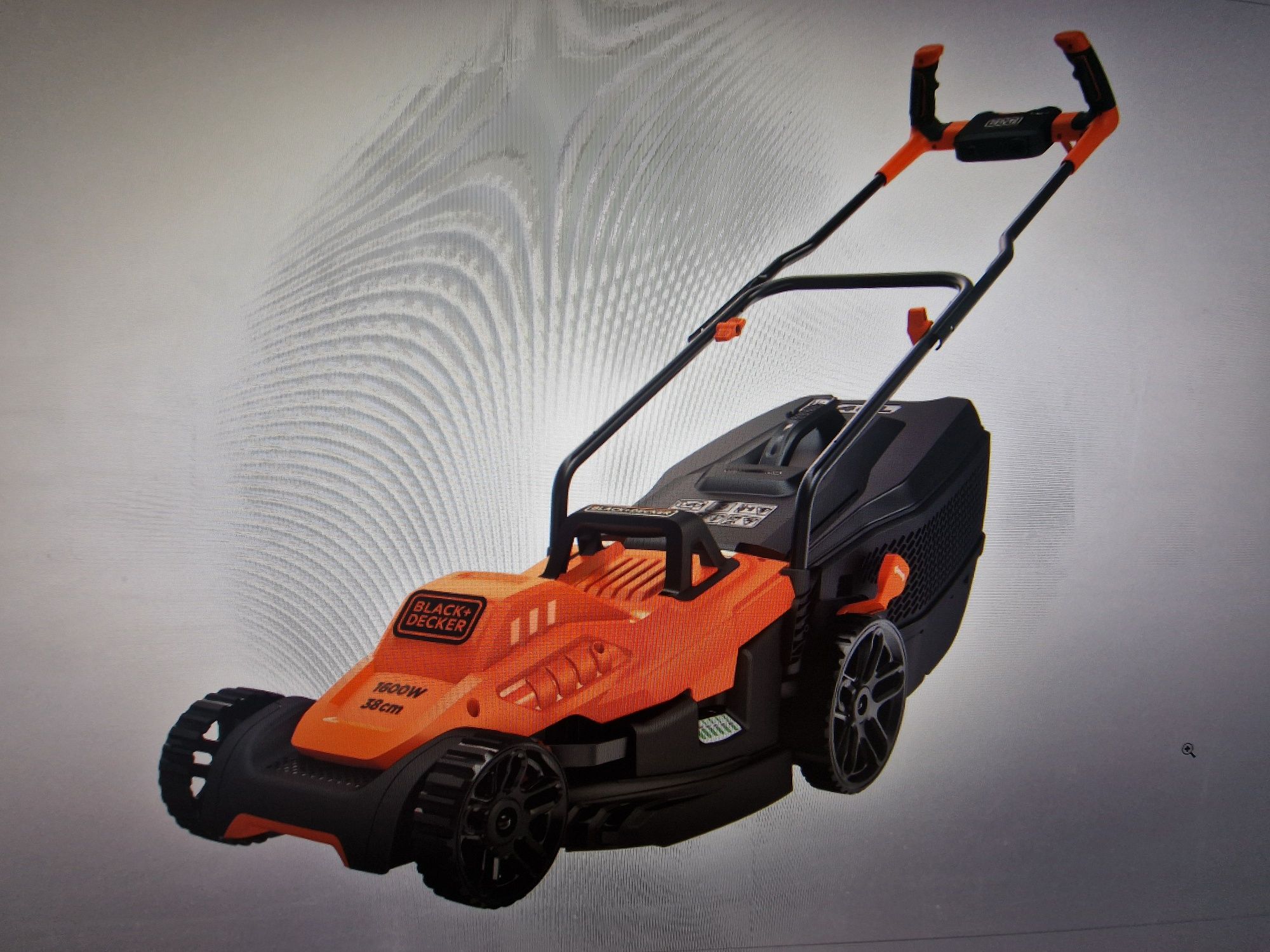 Corta relva black and decker