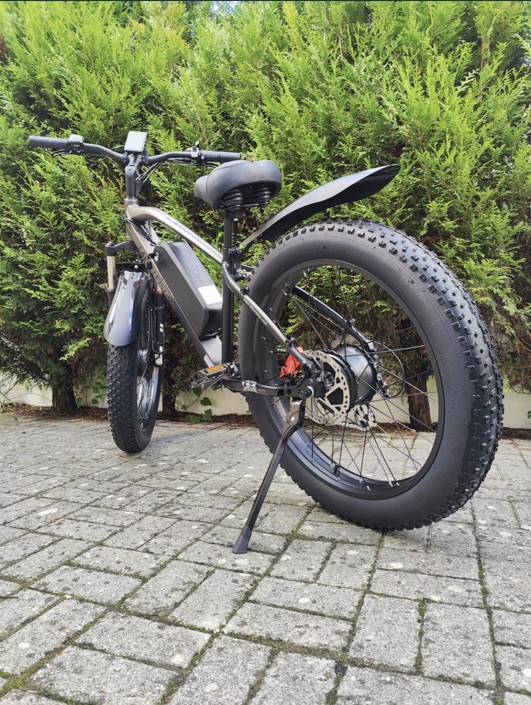 Bicicleta elétrica Lankeleisi MG 740 Plus com 2 Dois Motores 2000W Pot