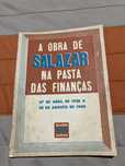 Livro A Obra de Salazar na Pasta das Finanças 1940