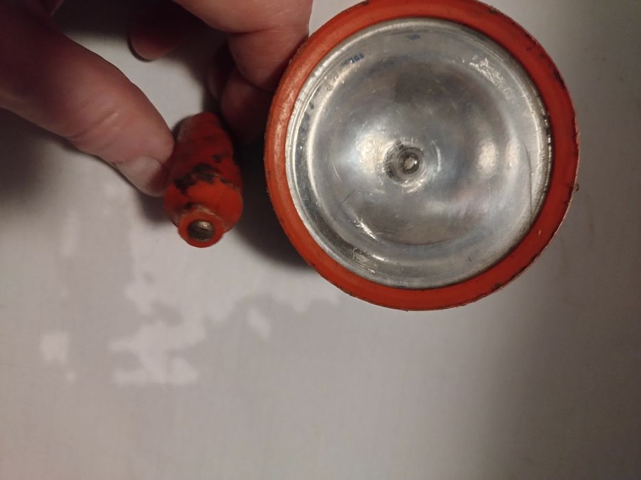 Stara kolekcjonerska  lampa z czasów PRL-u pamiątka