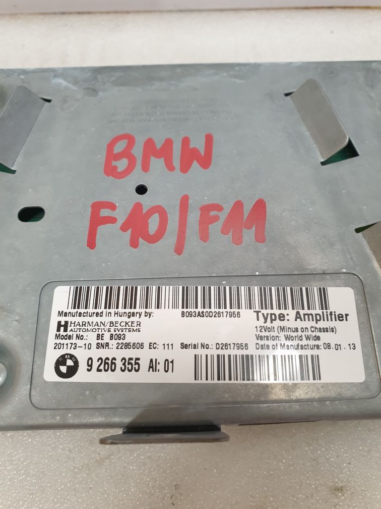 Wzmacniacz HARMAN BECKER Bmw F10 F11 Audio