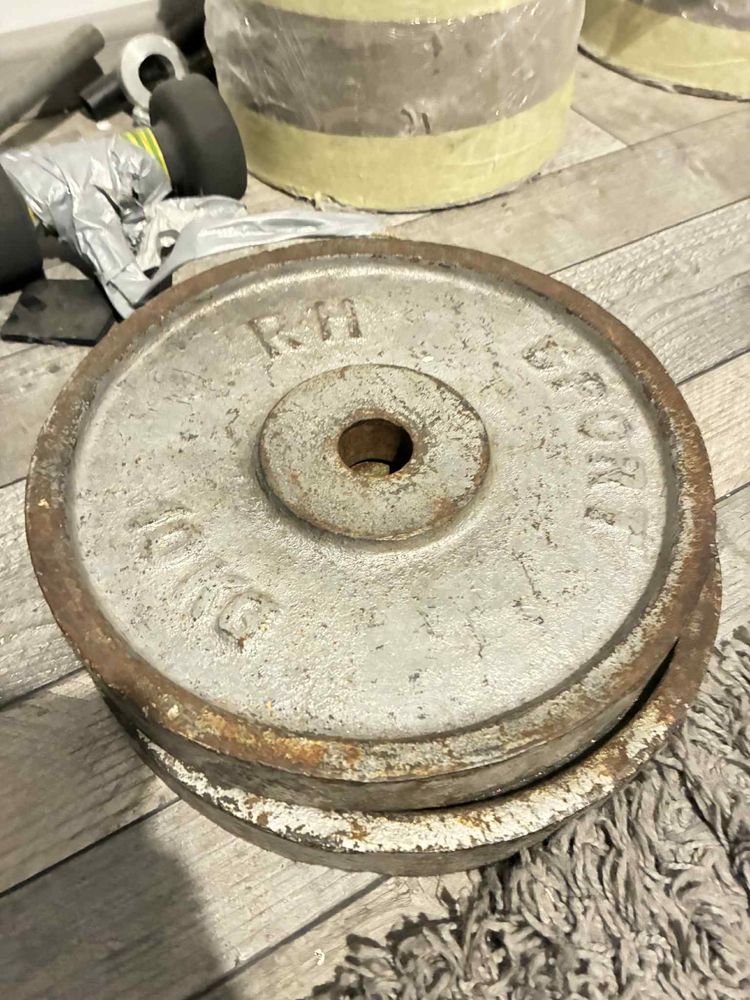 talerze 2x 10 kg