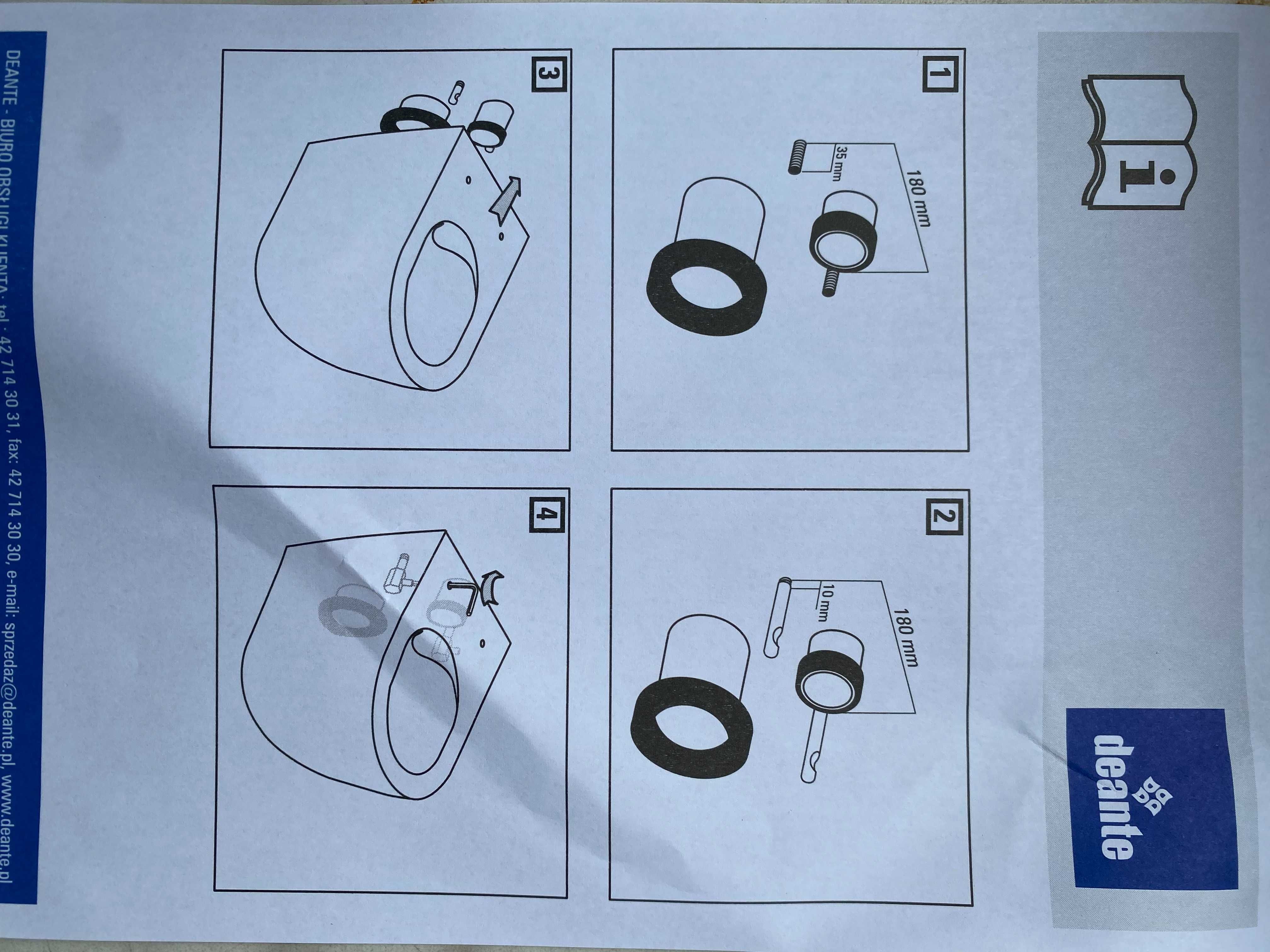 Miska WC z funkcją bidetu nowość