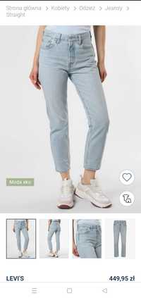 Levis Mom Fit nowe dżinsy