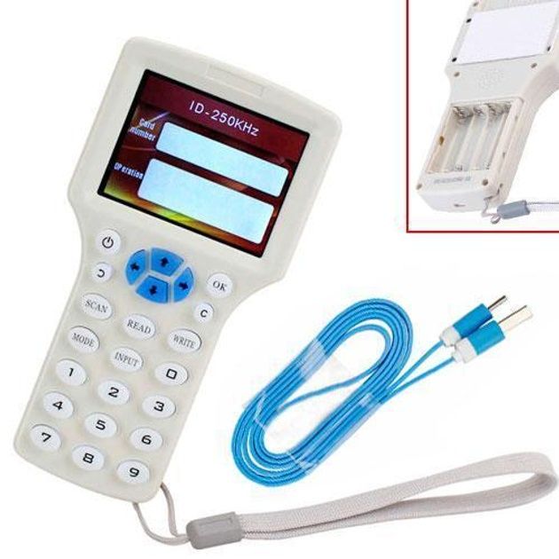 Дублікатор-програматор зчитувач ключів для домофона RFID NFC 1K Uid