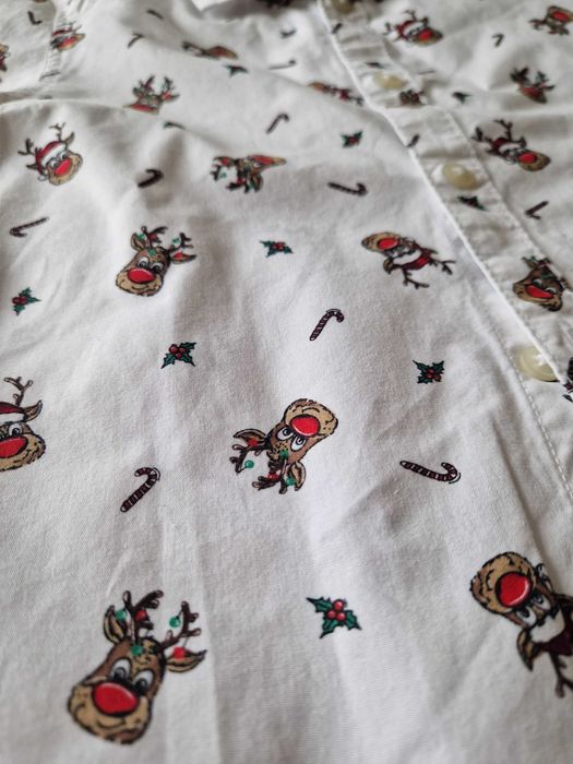 Koszula świąteczna roz. 116