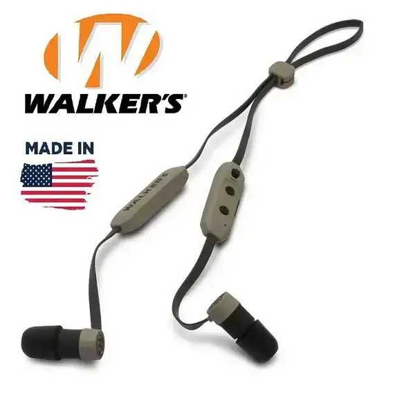 Активные беруши наушники Walker's Flexible Ear Bud Rope NRR 29 дБ/30дБ