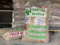 Certyfikowany pellet Olczyk 100% sosnowy A1 pelet drzewny