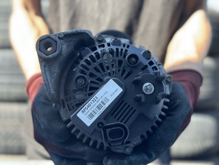 Е60 М57N генератор 170 Ампер Repstar 2 контакта фішка М57n Генераторы