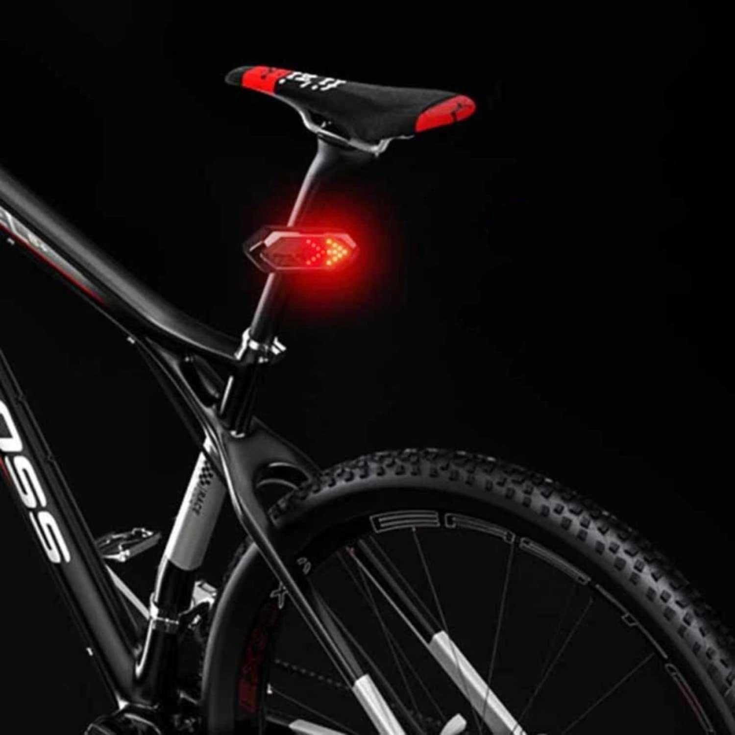 Piscas LED impermeável bicicleta trotinete bat.750mAh usb c/comando