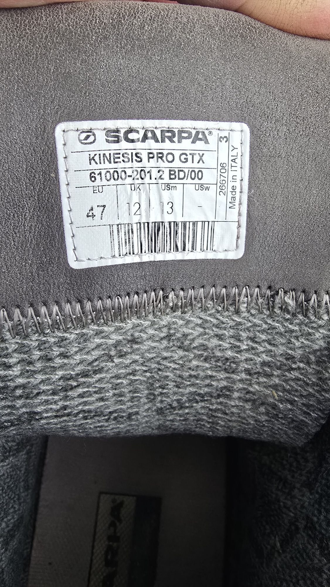 Buty Scarpa Kinesis PRO  GTX Rozmiar 47