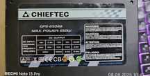 Блок живлення Chieftec Smart GPS -650w