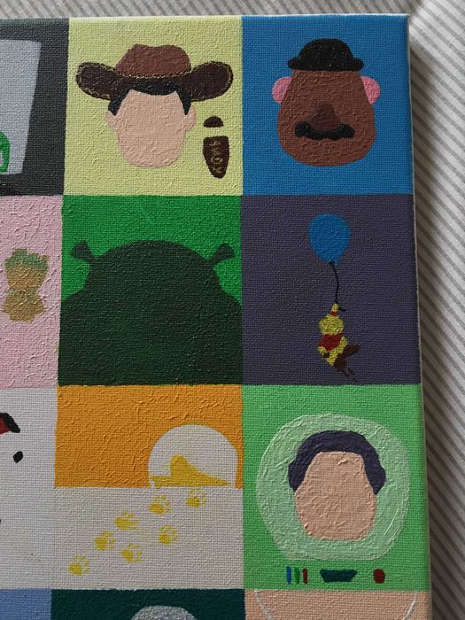 Quadro minimalista Disney