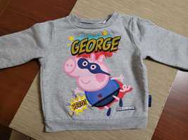 Bluza Peppa George, rozmiar 80 + bluza h&m, rozmiar 80