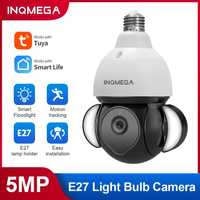 Kamera INQMEGA Wifi, 5MP, Tuya, żarówka