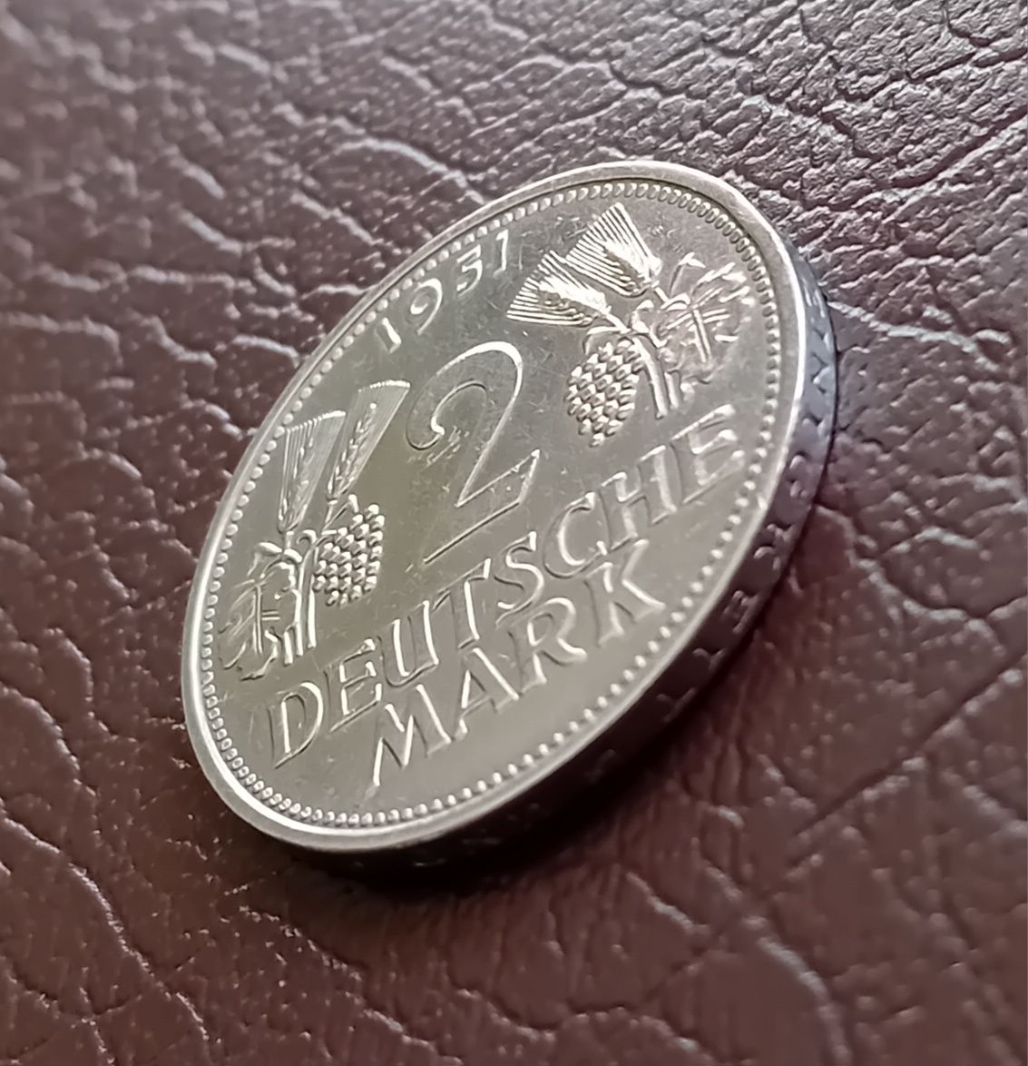 Moneta RFN 2 marki 1951r.G
