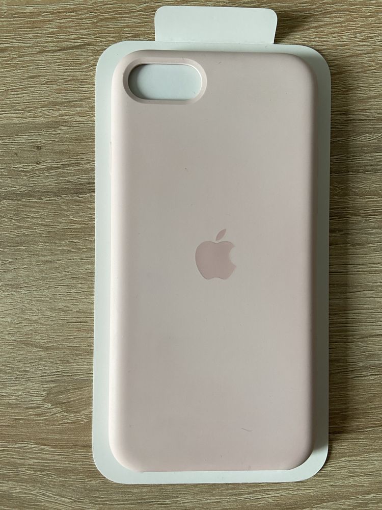 Оригинальный чехол Apple Silicone Case Chalk Pink для iPhone 7, 8, SE