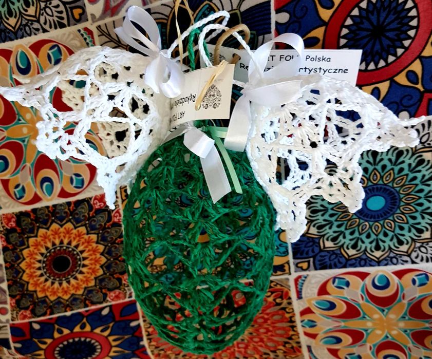 Koszyczki hand made. Jajka dzwoneczki.