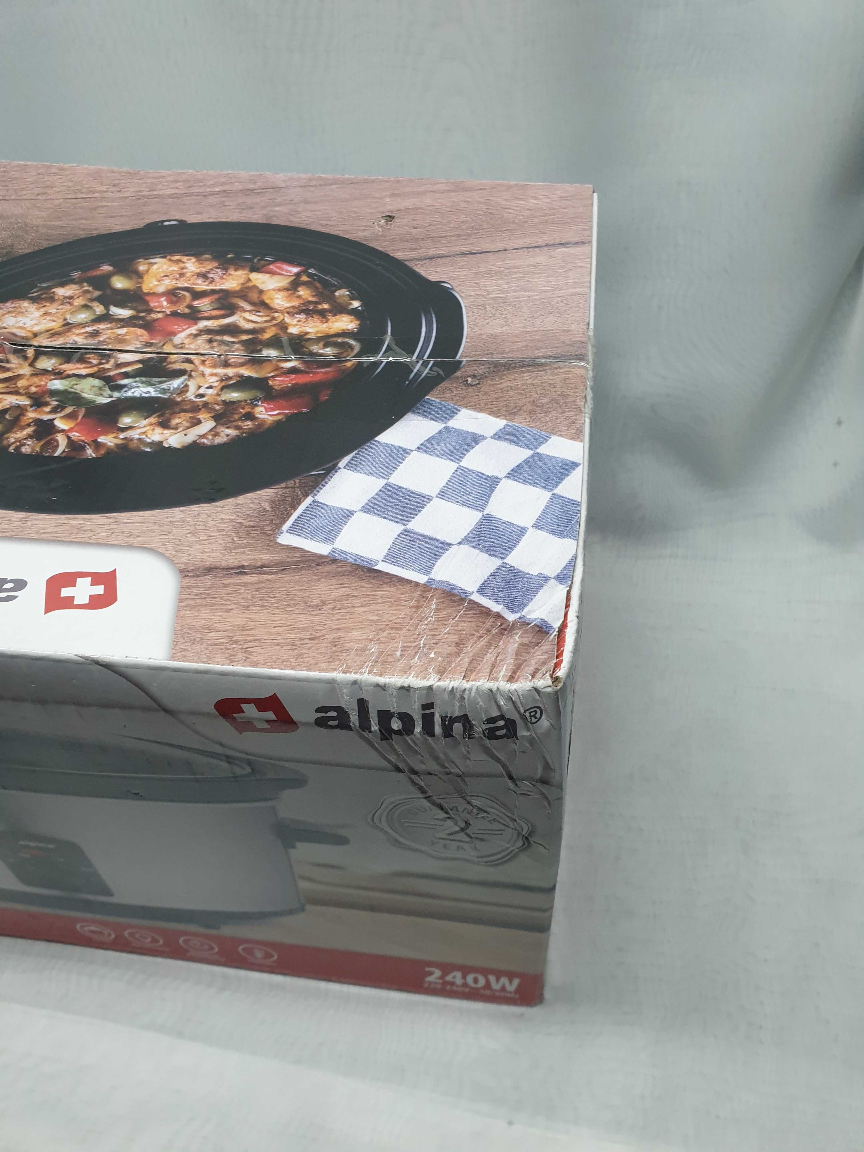 Wolnowar alpina 3,5 l srebrny/szary 240 W