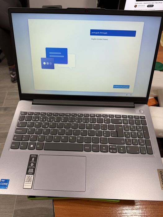 Portatil Lenovo i5 12450h , 16gb 512gb com garantia