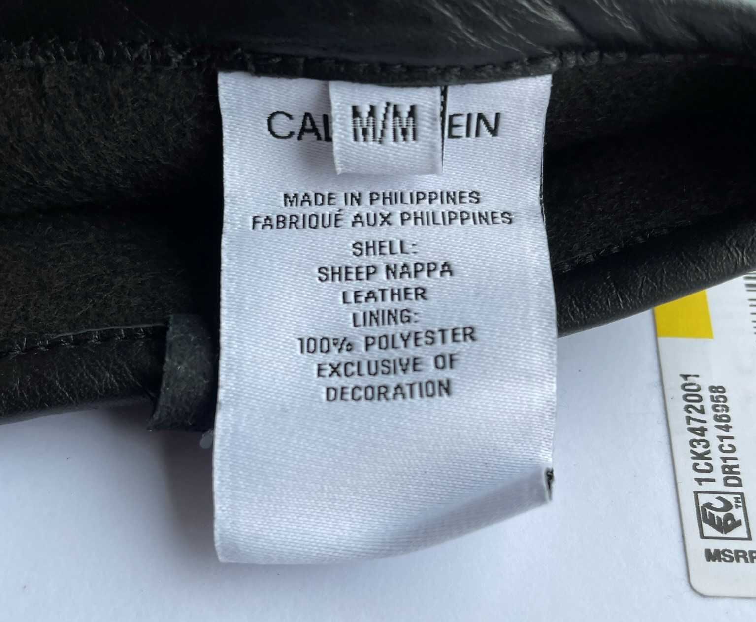 Перчатки мужские кожаные Calvin Klein США Оригинал Размер М