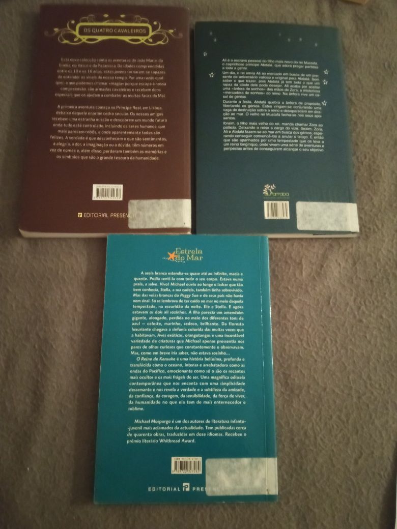 Livros Juvenis de Vários Autores