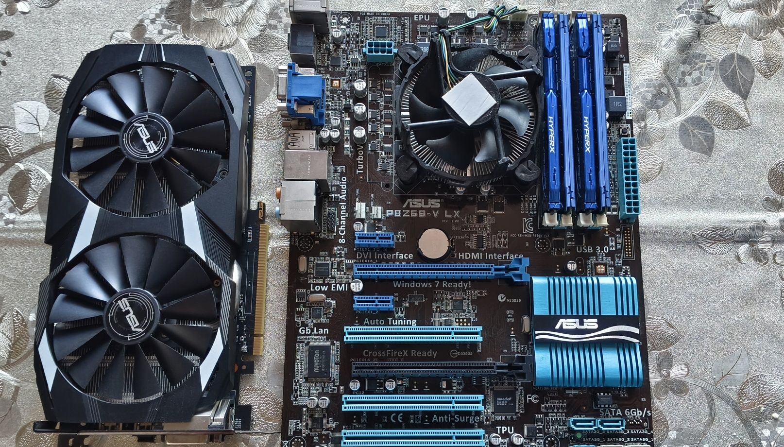 Игровой комплект для ПК LGA 1155 — отличное состояние, цена снижена!