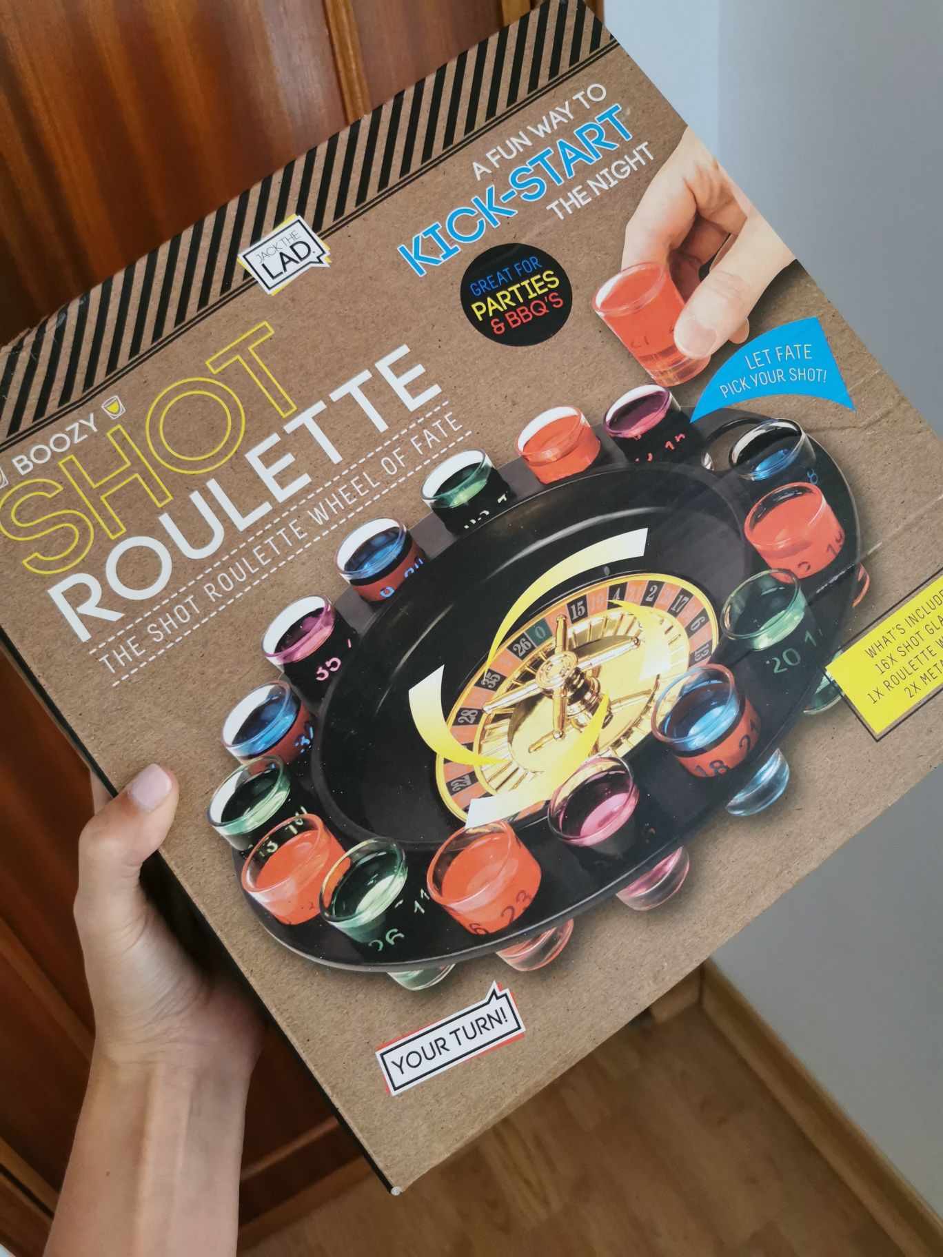 Jogo Shot Roulette