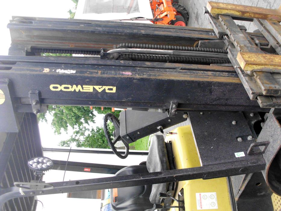 wózek widłowy daewoo,doosan,cat triplex,silnik mitsubishi ,5320mth